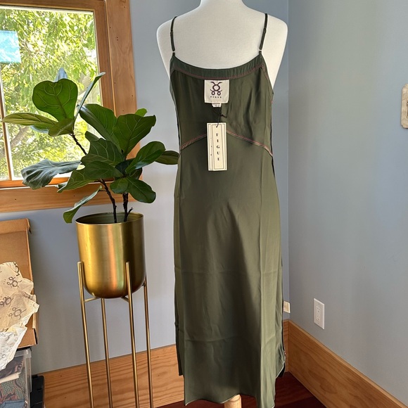 Figue Silk Slip Dress - Picture 5 of 14